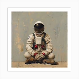 'Astronaut' Art Print