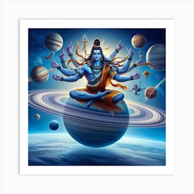 Lord Shiva 4 Art Print