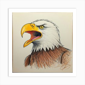 Bald Eagle 21 Art Print