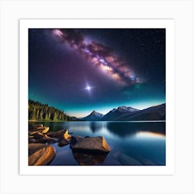 Milky Way 30 Art Print