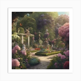 Into The Garden Art Print 6 Art Print