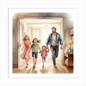 Family Portrait 2 Art Print