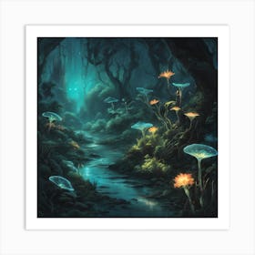 Faerie Forest Art Print