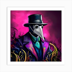 Plague Mask Art Print