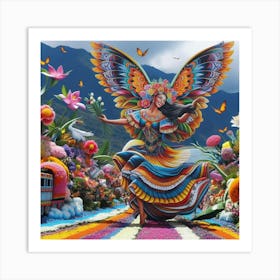 Angel Of Mexico Art Print