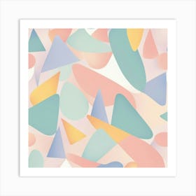 Abstract Geometric Pattern 39 Art Print