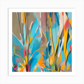 Abstract Painting 1 Art Print