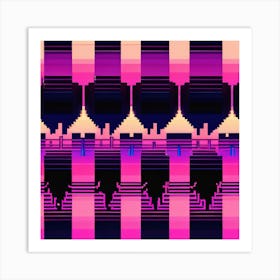 Pixel Art 1 Art Print