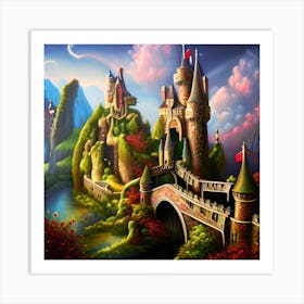 Castle Art Print