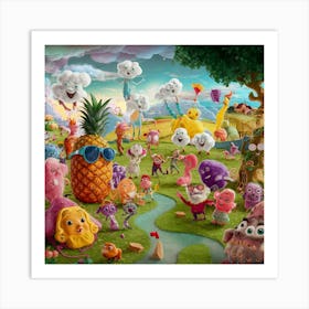 'The Little People' Art Print