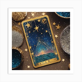 Star Tarot Card Art Print