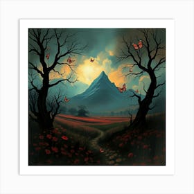 Mountain Road Art Print