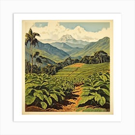 Colombia Art Print