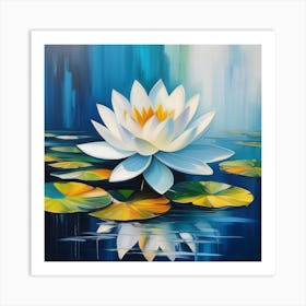 Water Lily 1 Art Print