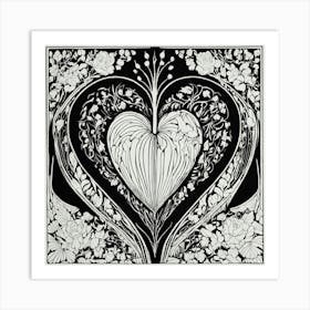 Heart Of Gold 15 Art Print