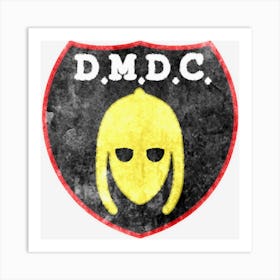 Limited Edition Dmdc Detectorists Badge Distressed Art Print