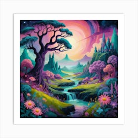 Fairytale Forest Art Print