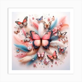 Butterfly Art Art Print