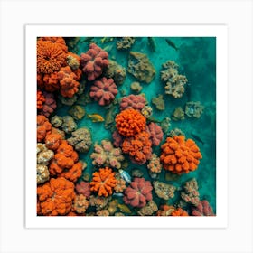 Coral Reef50 Art Print