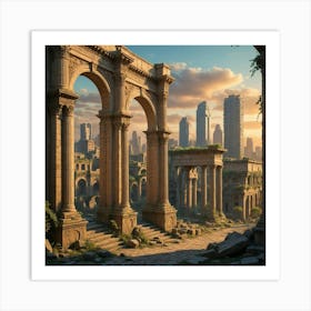 Ruins Of Rome 4 Art Print