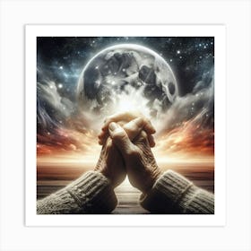 Praying Hands Art Print