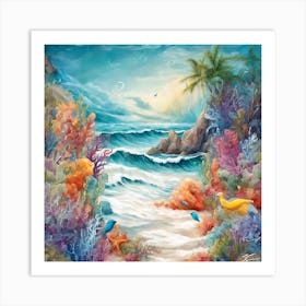 Seascape Art Print