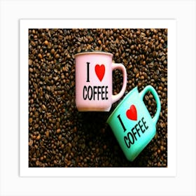 I Love Coffee Póster