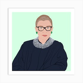 Ruth Bader - Lawyer women Art Print