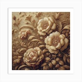 Russian Roses Art Print