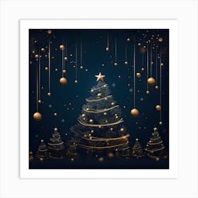 Christmas Tree 15 Art Print