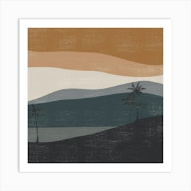 Sand And Surf Art Print