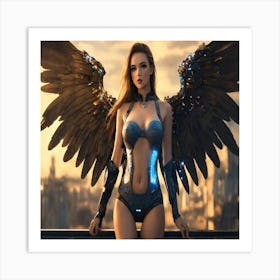 Angel Wings Art Print