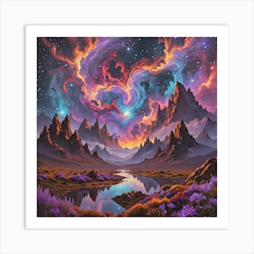 Heart Of The Universe Art Print