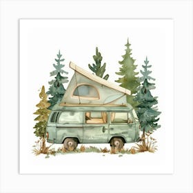 Camper Van 2 Art Print