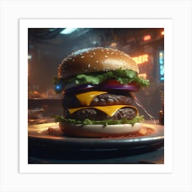 Burger 59 Art Print