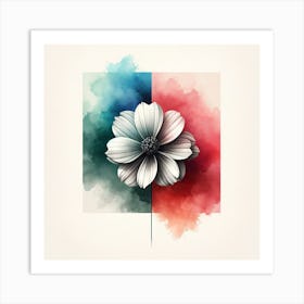 Watercolor Flower 5 Art Print