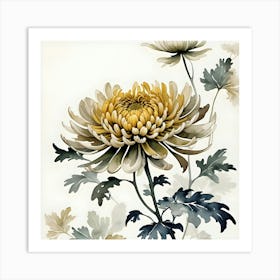 Chrysanthemum 9 Art Print