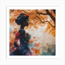 Autumn Leaves Art Print