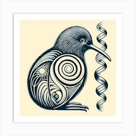 Kiw iBird Art Print