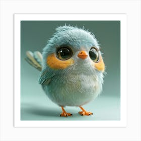 Cute Little Bird 37 Art Print