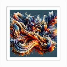 Fourth dimension 1 Art Print