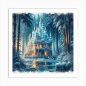 Fairytale Castle Art Print