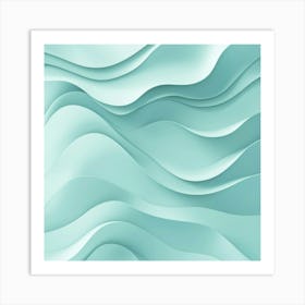 Abstract Wave Pattern 3 Art Print