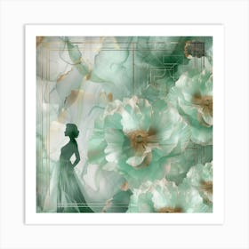 Emerald Green Art Print