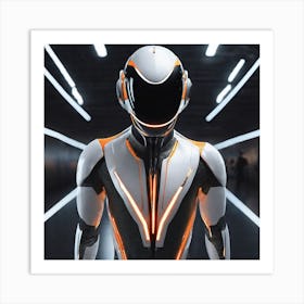 Futuristic Man 115 Art Print