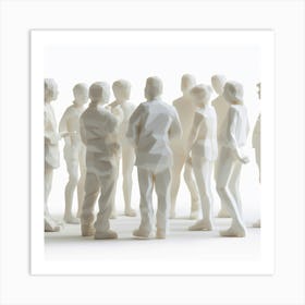 Group Of People 1 Art Print