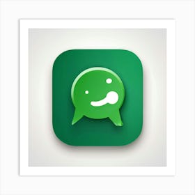 Whatsapp Icon Art Print