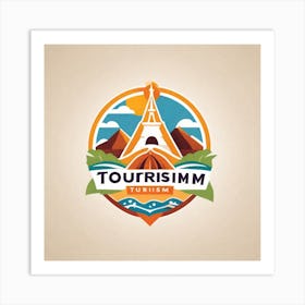 Tourism Logo Art Print