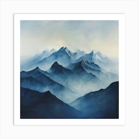 Poster Canvas Mountain 12 Art Print