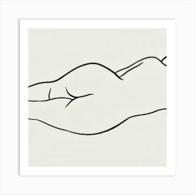 Nude Nude 2 Art Print